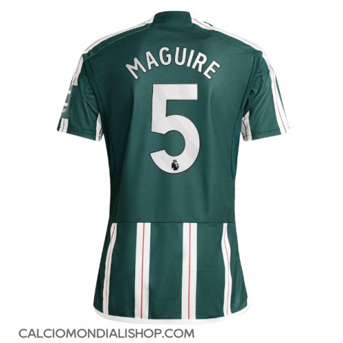 Maglie da calcio Manchester United Harry Maguire #5 Seconda Maglia 2023-24 Manica Corta
